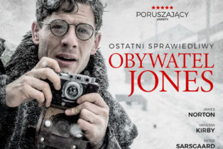 Ostatni sprawiedliwy James Norton na plakacie „Obywatela Jonesa” Thriller polityczny Agnieszki Holland – w kinach od 25 października