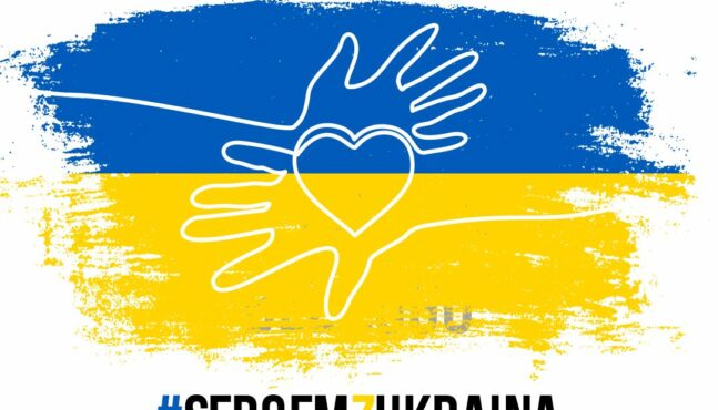 Glosel sercem z Ukrainą