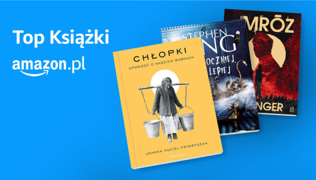 Amazon świętuje 10 lat w Polsce oferując do 50% zniżki na najlepsze książki w sklepie Amazon.pl